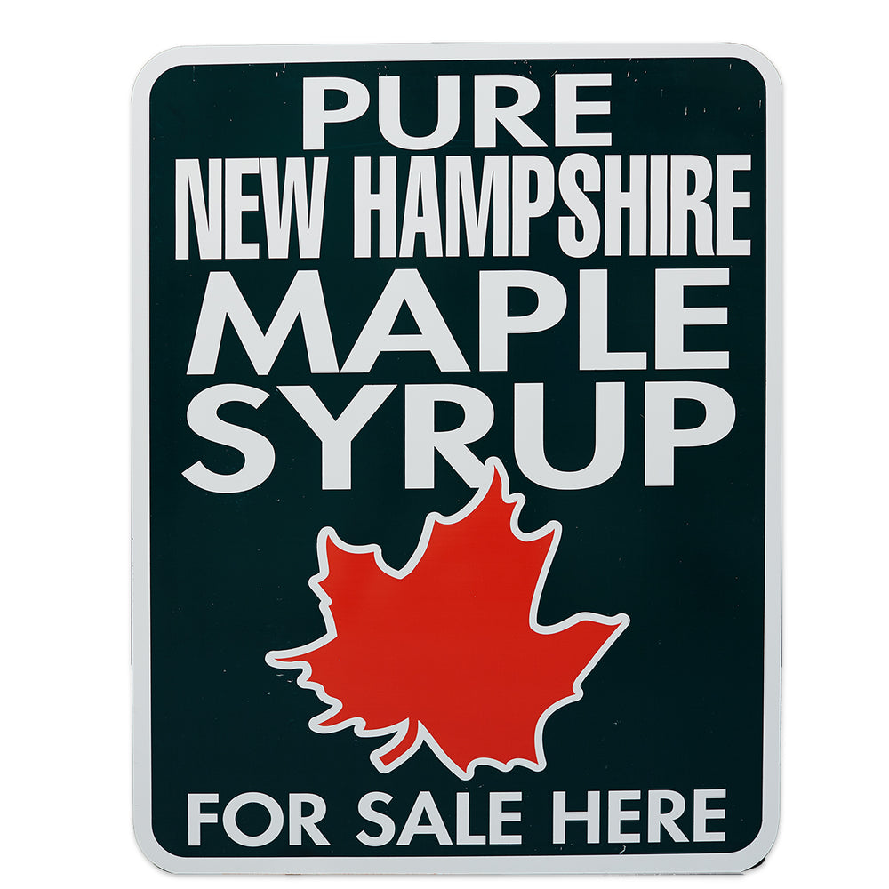 Pure Maple Syrup For Sale Here NH Sign 18"x24"