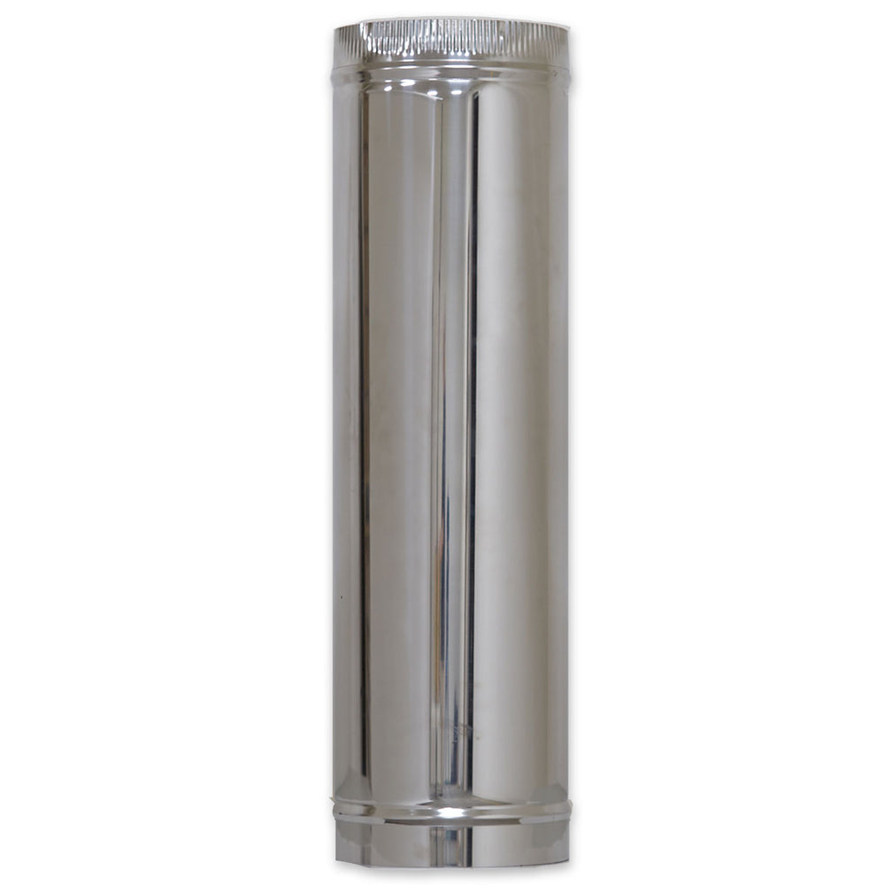 12" Stainless Smoke Stack