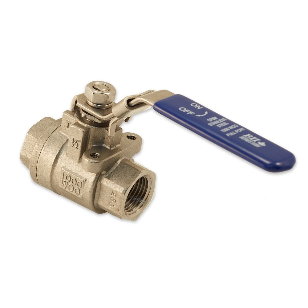 1/4" Stainless Ball Valve