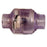 1/2" Clear Plastic Check Valve